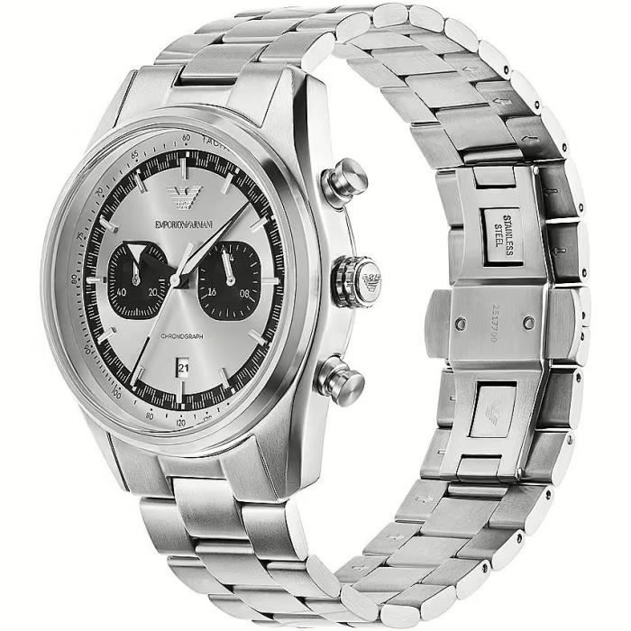 Montre Emporio Armani Hommes AR11636 - Argent Acier inoxydable - 42mm - 5 bar