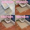 Double Layer Cat Litter Mat Waterproof Pet Toilet Cat Litter Trapping Mat Non Slip Double Layer Cats Litter Box Pad Pet Product
