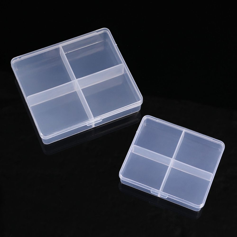 Square Storage Box Plastic Small Items Case Portable Fishing Tools Accessories  Power Tools Holder