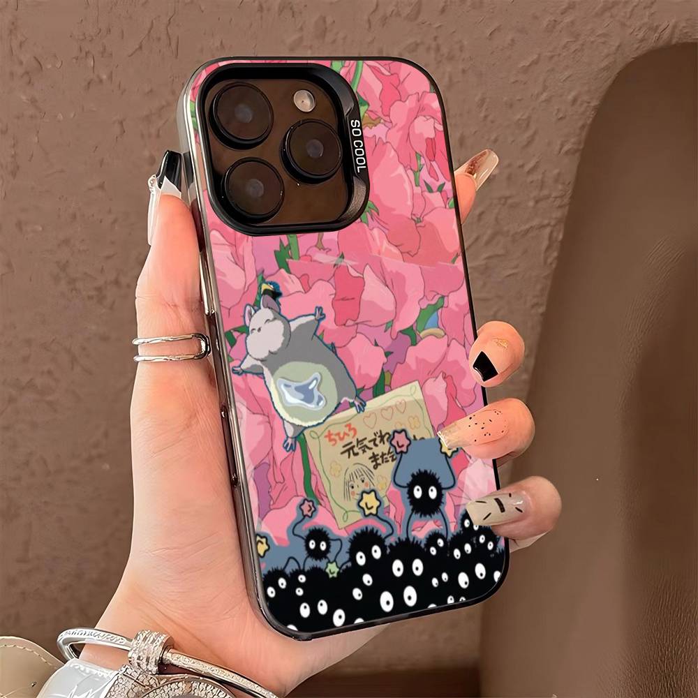 S-SpiritedS CARTOON A-AwayS Phone Case For IPhone 16 15 14 13 12 11 Pro Max 17 Plus Colorful Cover