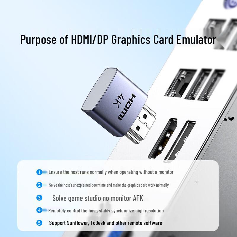 Ugreen 4K HDMI Dummy-Stecker-Emulator