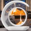 Wireless Charging Light Moving Sand Art Wireless Magnetic Charger For Office Bedroom Table Night Bathroom Home Sensory