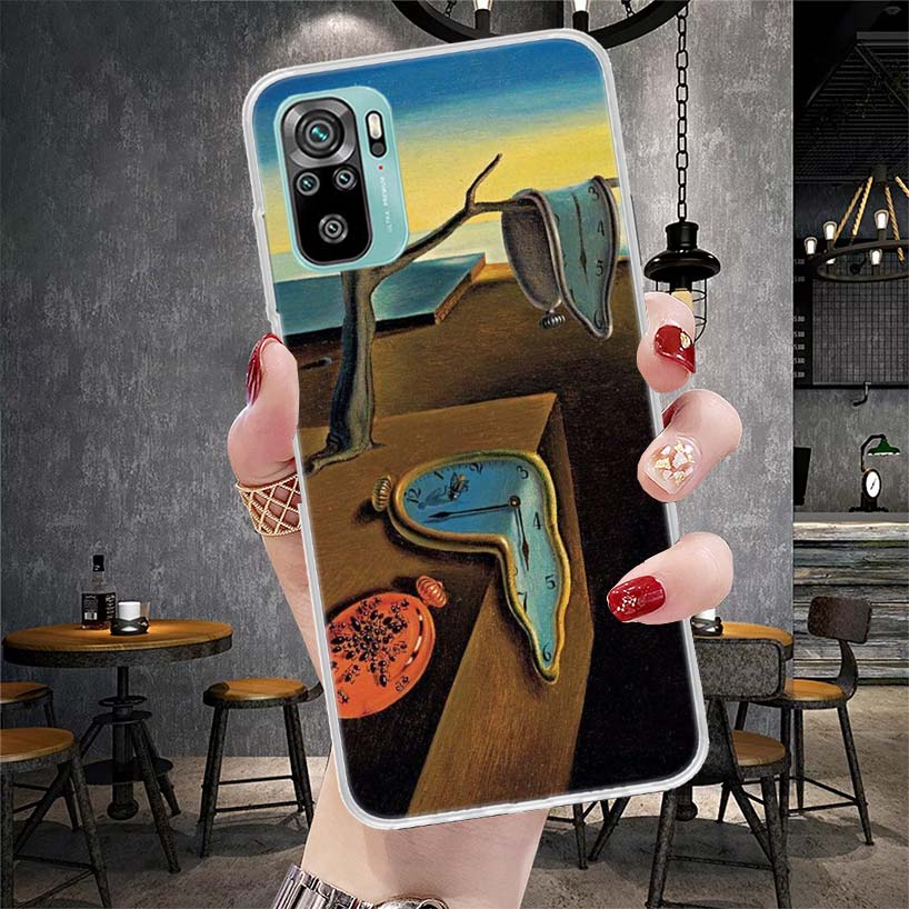 

Salvador Dali Art Soft Phone Case For Xiaomi Redmi Note 15 14 14S 13 12 Pro Plus 12S 11 11S 11E 10 10S 11T 5G Fundas Coque Redmi Redmi Note 14 Pro 4G