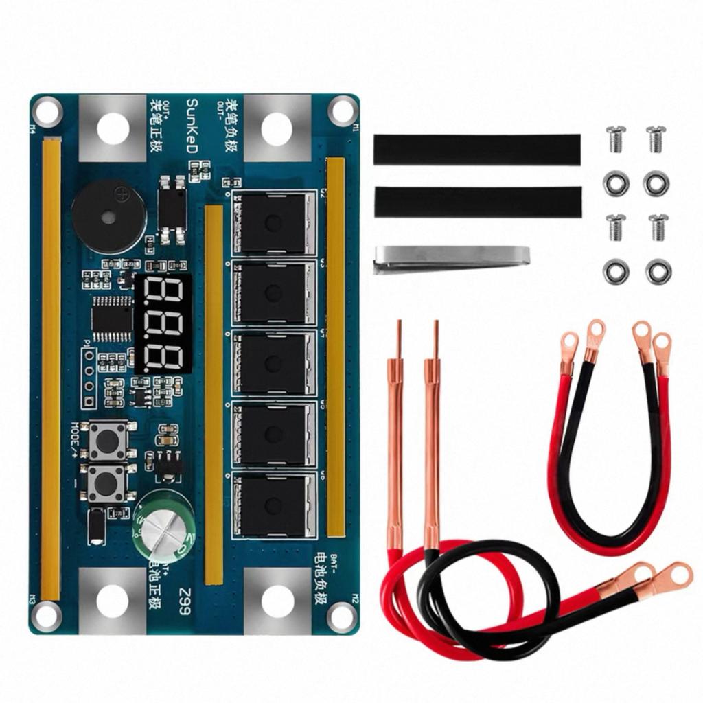 Z99 small portable spot welding machine control panel DIY full kit 18650 automatic lithium battery welding control panel
