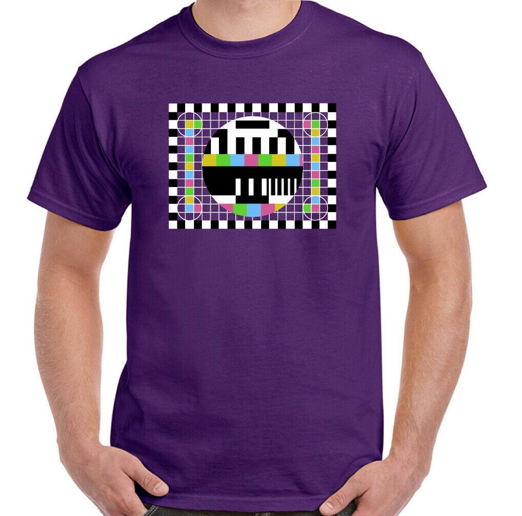 

Test Pattern T-Shirt Mens Unisex Top 5XL різнокольоровий