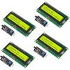 LCD1602 1602 LCD Module Blue/Green Screen 16x2 Character LCD Display with IIC I2C Serial Interface Adapter Module for Arduino