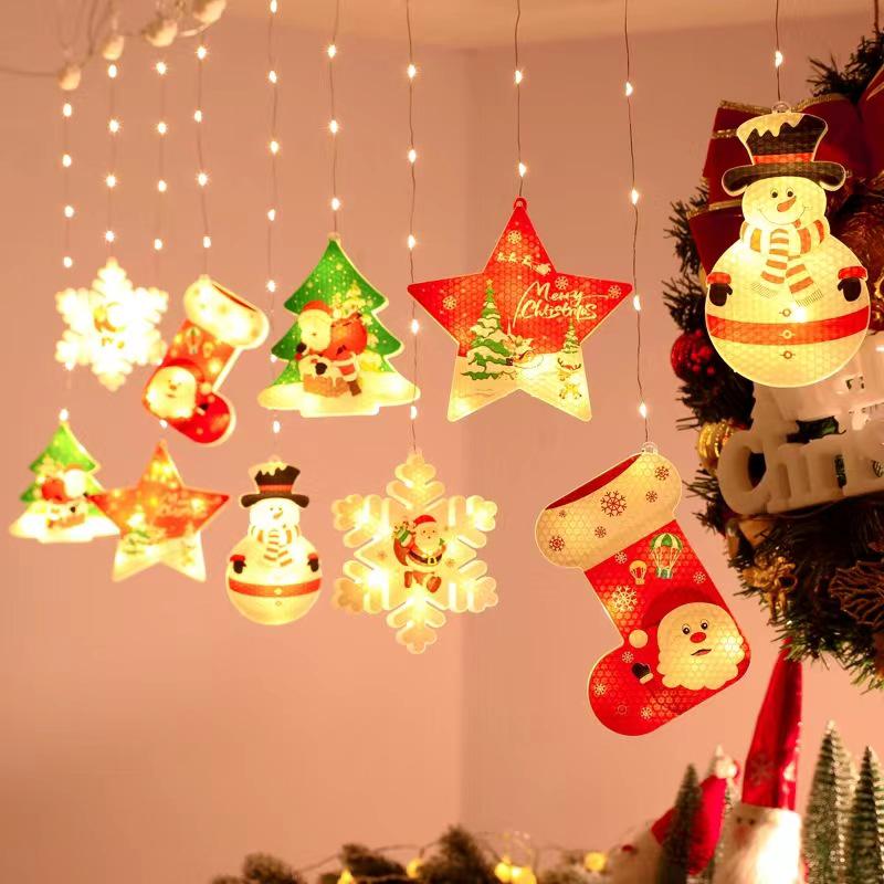 LED String Lights: Round Leather Wire, Christmas Tree Ornaments, Fairy & Icicle Lights for Festive Decor
