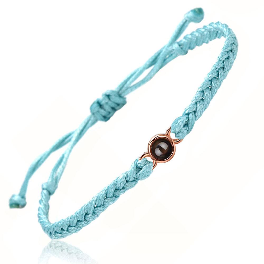 Браслет с фото на заказ с проекцией фото Ручная работа Персонализированный браслет с проекцией фото Браслет-воспоминание Фото Оптом Template C&Copper