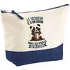 Makeup Bag - PLANETEE - The Panda Tattoo Artist Grain - Large Size - Cotton - HD Sublimation Printing