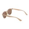 Nanala Round UV Protection Sunglasses Date Glasses Unisex with Case TY2930 Clear [nanala] Beige/Brown