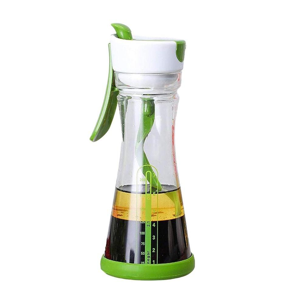 Juice Container Shaker Blender Salad Dressing Mixer Bottle with Scale Leak Proof Salad Dressing Shaker Manual Mixing Cup Kitchen
