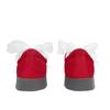 adidas VL COURT 2.0 Fiery Star Veil Coverage Quick Dry Lightweight Low Top Skateboard Shoes Unisex Red White HQ1802(Team847-)