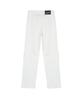 Nigaennikol Roll-Up Denim Cotton Pants_White
