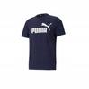 Y7413 T-shirt men's PUMA 586666 06 navy blue XS