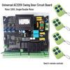 Universal AC Sliding Door Opener Circuit Board with Mobile App Remote Control (ID120)