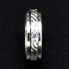 Anxiety  Spinner 925 Sterling silver Worry Ring,  Fidget Handmade Women Spinner Ring