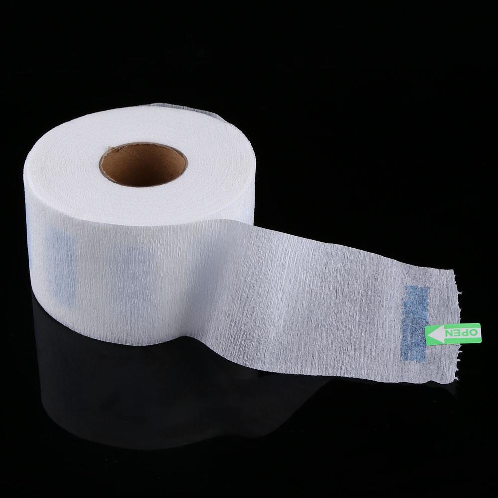 5Pcs/Set White Disposable Neck Covering Paper Rolls Hair Cutting Accessory Hairdressing Tools