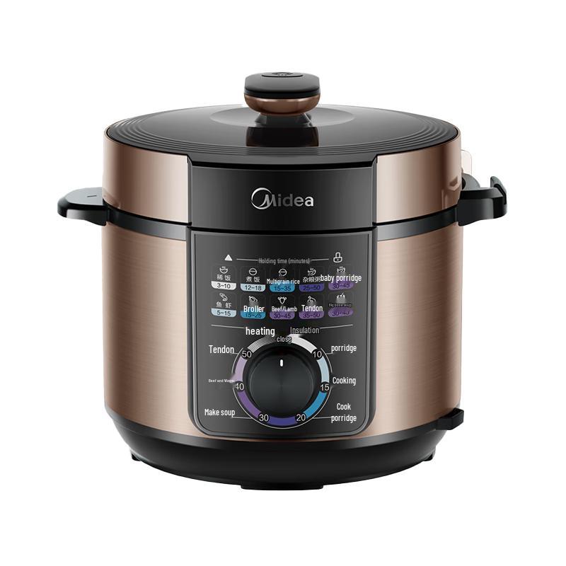 

Midea 5L Electric Pressure Cooker with Double Inner Pots