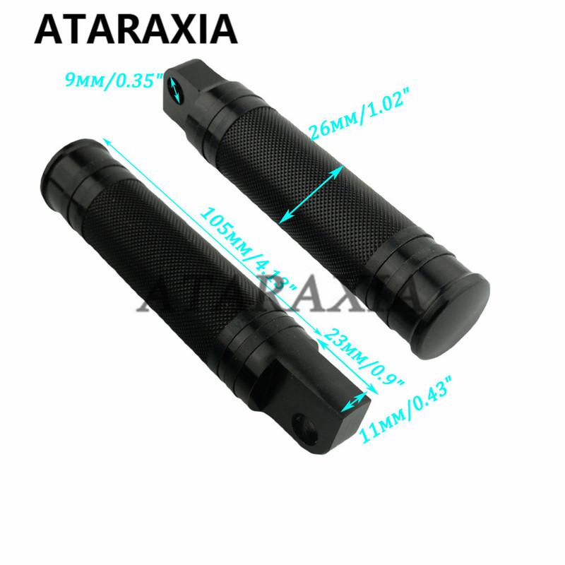 Motorcycle Footrest Foot Pegs Gear Shift Brake Pedals Shifter Pegs For Harley Touring Dyna Softail Sportster XL883 1200 Models