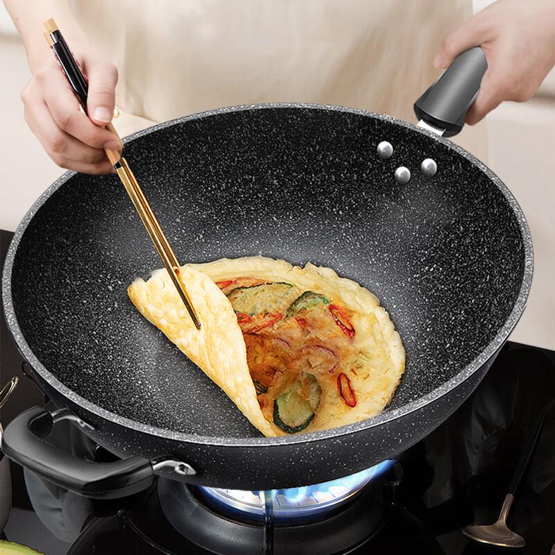 Yoshida Craftsman Maifan Stone Non-Stick 3-Piece Cookware Set with Double Lids