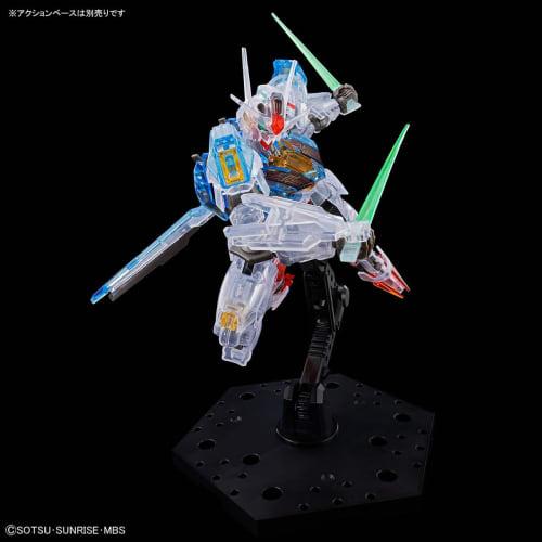 BANDAI SPIRITS Mobile Suit Gundam: Witch of Mercury HG 1/144 Gundam Aerial Clear Color Gundam Base Limited XVX-016 Mobile Suit Gundam THE WITCH FROM M