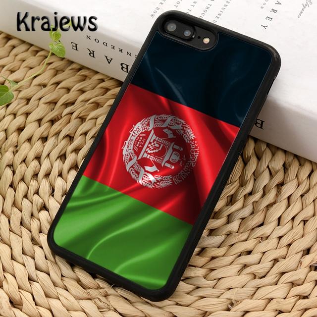 Krajews Afghanistan AF Flag Phone Case Cover For iPhone 14 5 SE 6 7 8 Plus X XR XS 11 12 13 Pro Max Samsung Galaxy S21 S22ultra