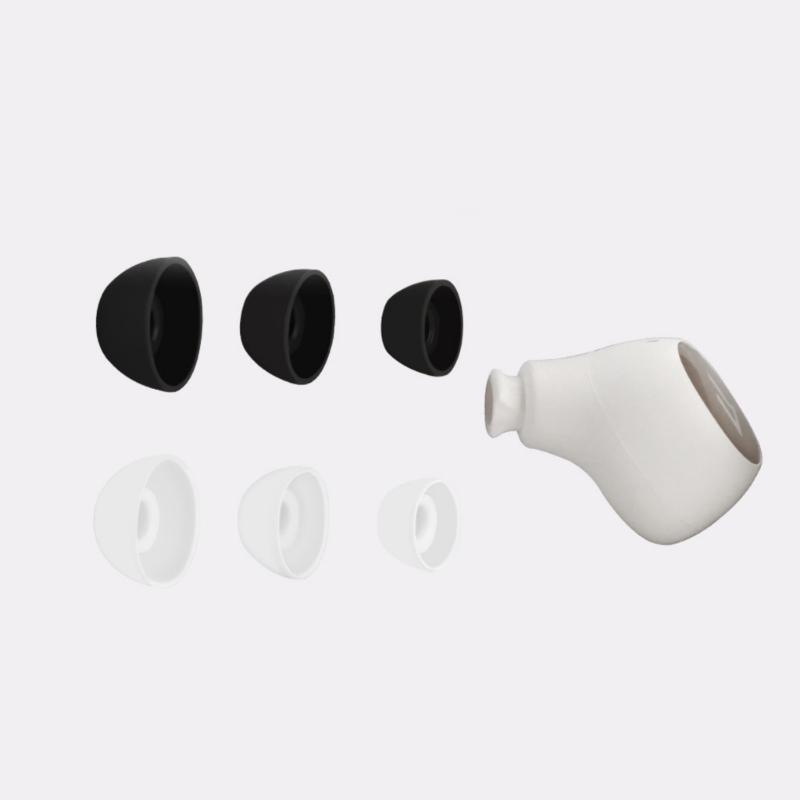Headsets Eartips Replacement Upgraded Soft Ear Bud Tips for ComfoBuds Mini 10 Silicone Earplugs Eartips 3Pairs/Set