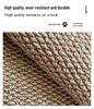 Washable Foldable Imitation Sisal Tatami Mat – Non-Slip, Easy-Care Floor Covering for Bedroom, Bay Window, or Living Room.