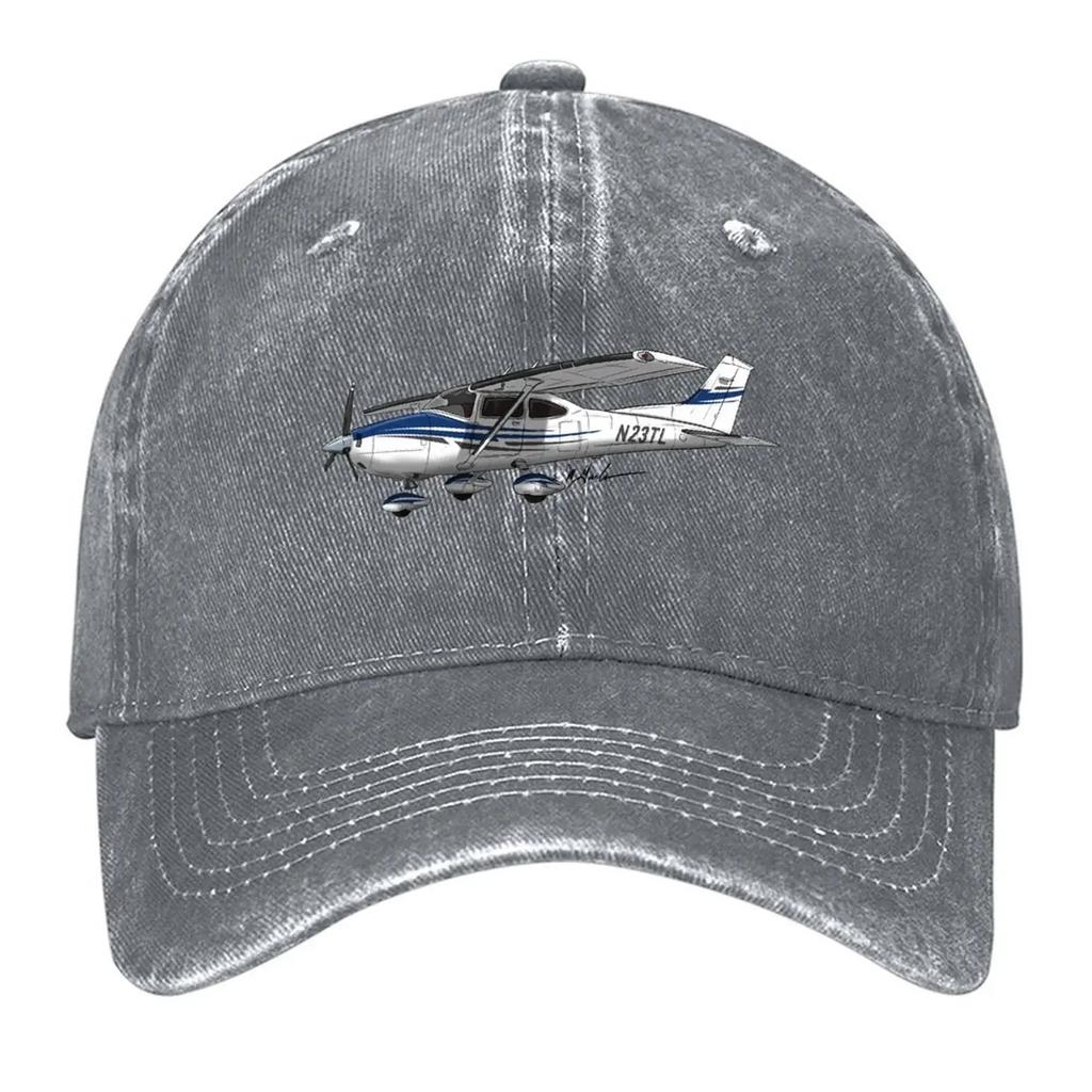 Neues Cessna Skylane Emblem Old School NTL Baseballkappe Streetwear Truckerhut lustige Hüte Militärische Taktische Kappe Mädchen Unisex