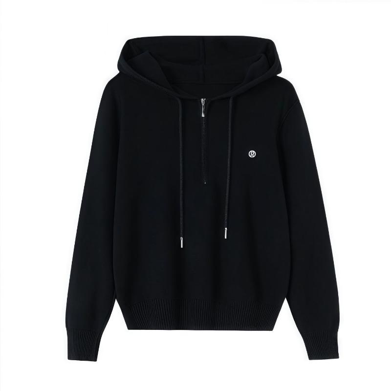 Autumn and winter new drawstring hooded sweater women s loose and thin versatile small fresh knitted sweater top One size fits all recommended 80-60kg 3620₽