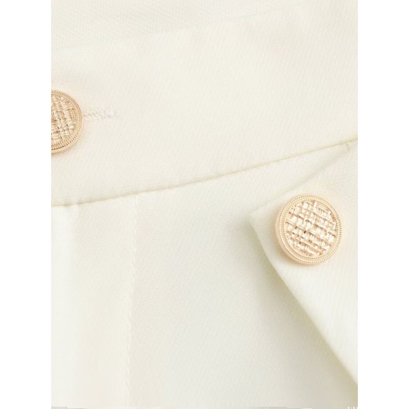 Kaslead New Arrival Women's Clothing Fashion Style Fashion Casual Easiest for Match Asymmetrical Straight-Leg Trousers