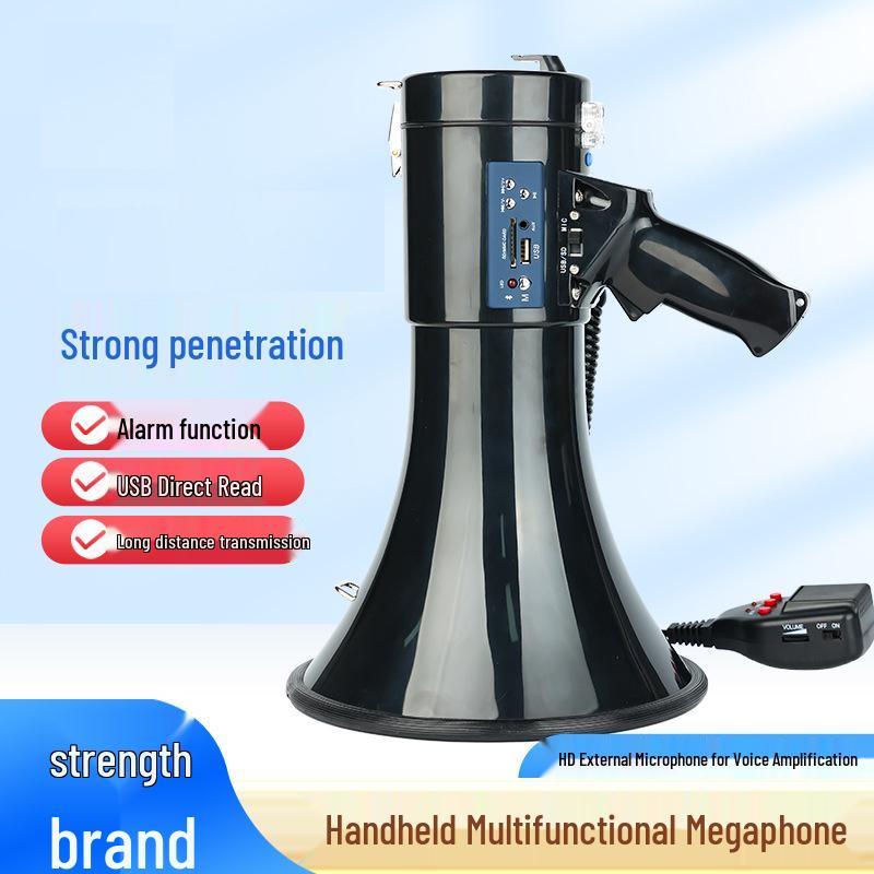 ER-66 50W Handheld Emergency Megaphone with Recording & Loop Playback