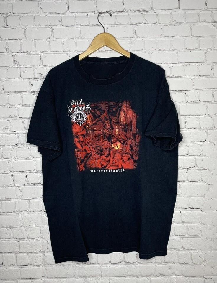 

Vital Remains Дехристианизировать Рок-группа Унисекс Все размеры от S до 5XL UU917 4XL