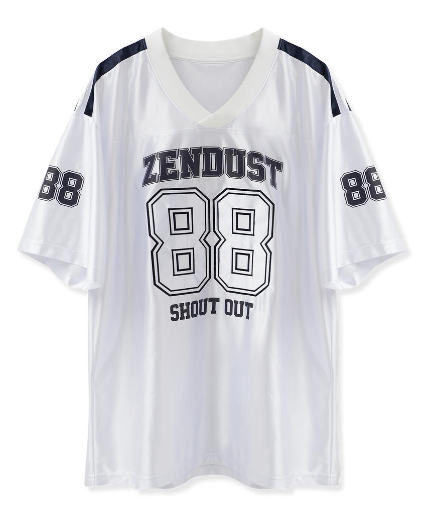 ZENDUST Offside High Line Football Jersey T-Shirt White