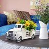 Rustics Truck Decors with Artificial Flowers Truck Decors with LED String Light Tiered Tray Decors Items Home Decors