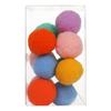 Katzen Spielzeug Farbe Bunt Macaron Farbe Weich Baumwolle Samt Plüsch Ball Sicher Beißen Kratzen Leise Leicht zu Reinigen Katzen Ball Spielzeug