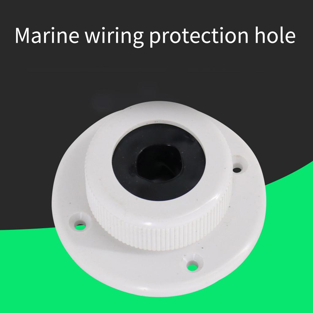 small Marine Wire Port with Temperature Resistance Protective Deck Cable Gland Space Saving Sealing for Boats Upkeep