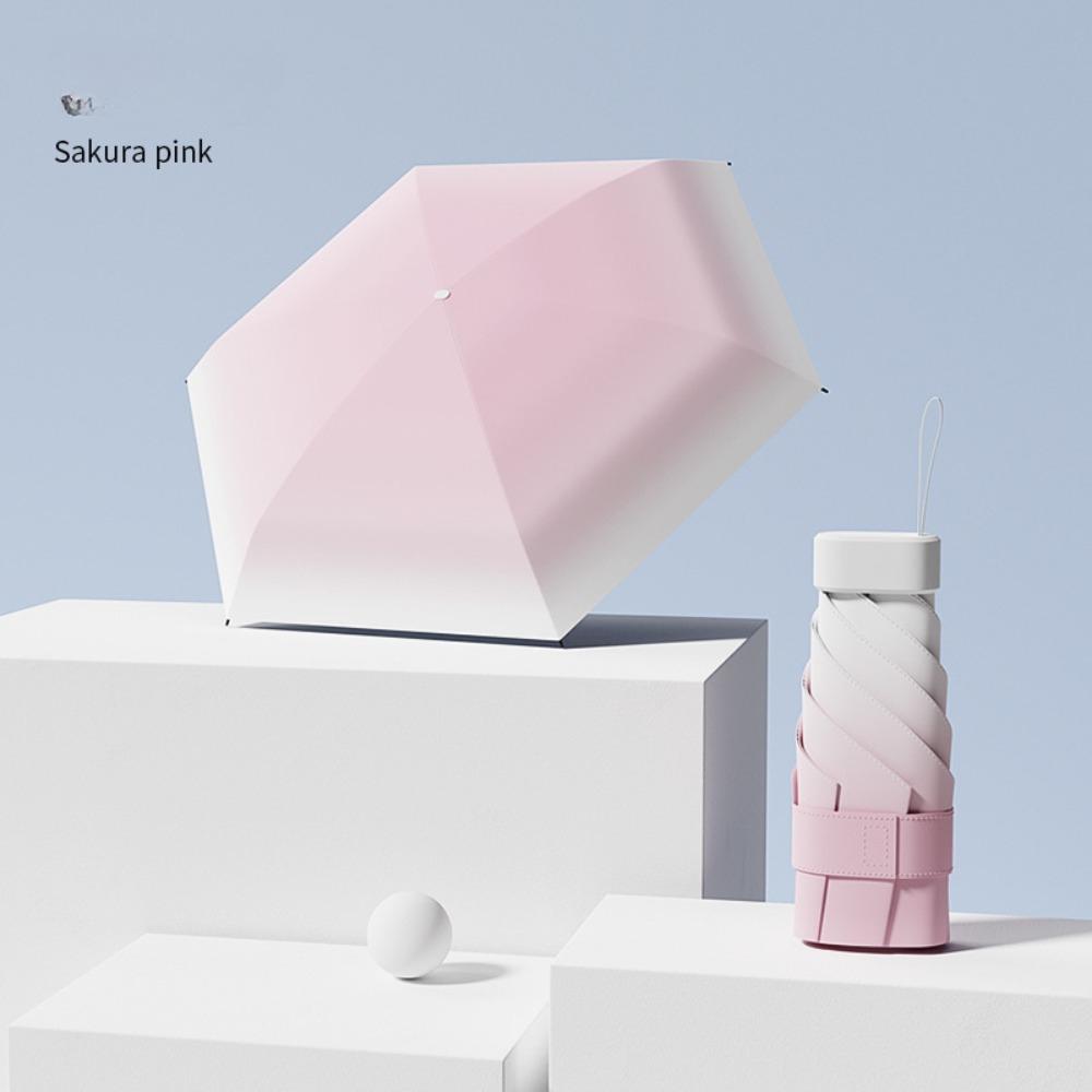 

Солнечный зонт, защитный и устойчивый к УФ-лучам, для дождя или солнца full-fiber&6K розовый