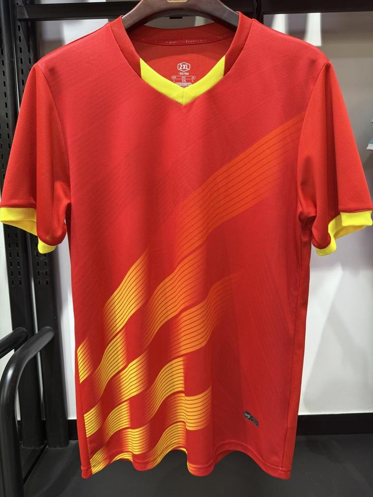 25 New football training suit, adult children's quick-drying breathable game sports jersey, short-sleeved football jersey
