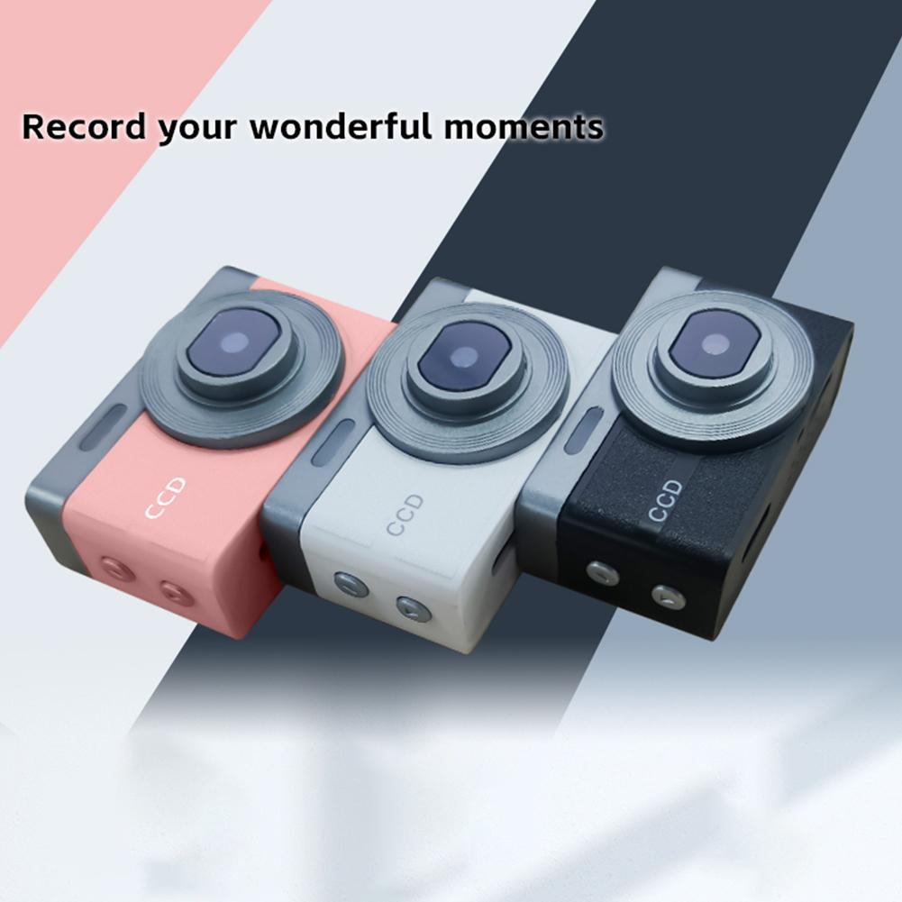 

HD Mini Digital Camera High-Definition Photography Travel Selfie Camera Entry-Level Student Campus Selfie Photos & Videos Camera рожевий
