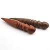 1pc DIY Leather Tool Leathercraft Edge Trimmer Polishing Tool Milling Leather  Multifunction Round Sandalwood Stick