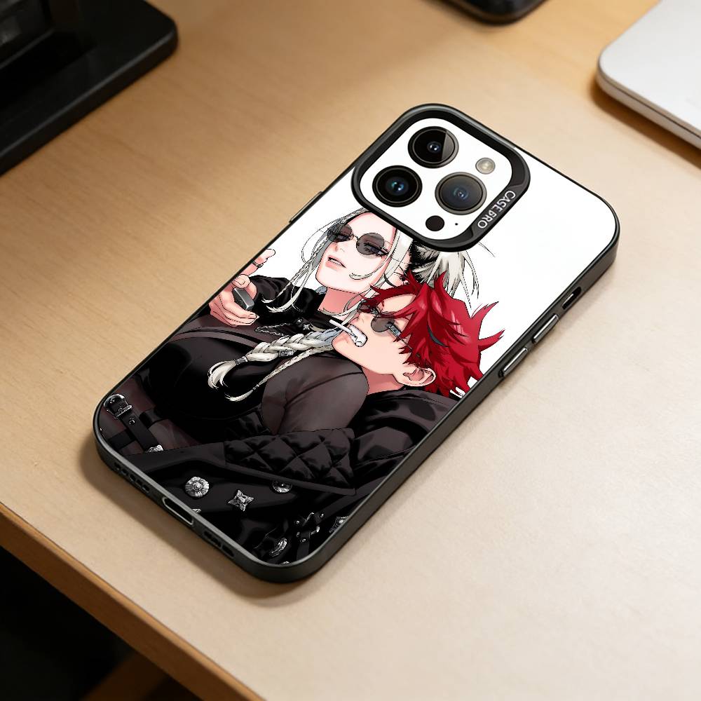 G-Gokurakugai A-Alma Phone Case For iPhone 17,16,15,14,13,12,11 Plus,Pro Max,XS,Colorful Silver Phone case Funda Cover