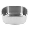 Kitchen Sink 304 Stainless Steel Rust Proof Large Capacity Easy Clean Recessed Undermount Single Bow