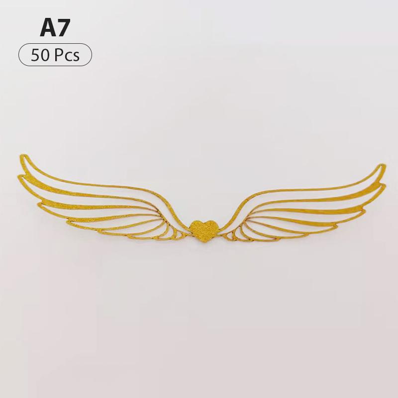 50Pcs Wizard Party Schokolade Dekoration Schokolade Höhlte Flügel Dekoration