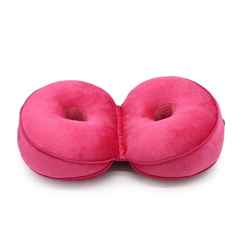 Good-Multifunctional Seat Cushion Pillow Dual Comfort Of Hip Lift Sitting Cushion Beautiful Butt Seat Cushion-Coffee Durable