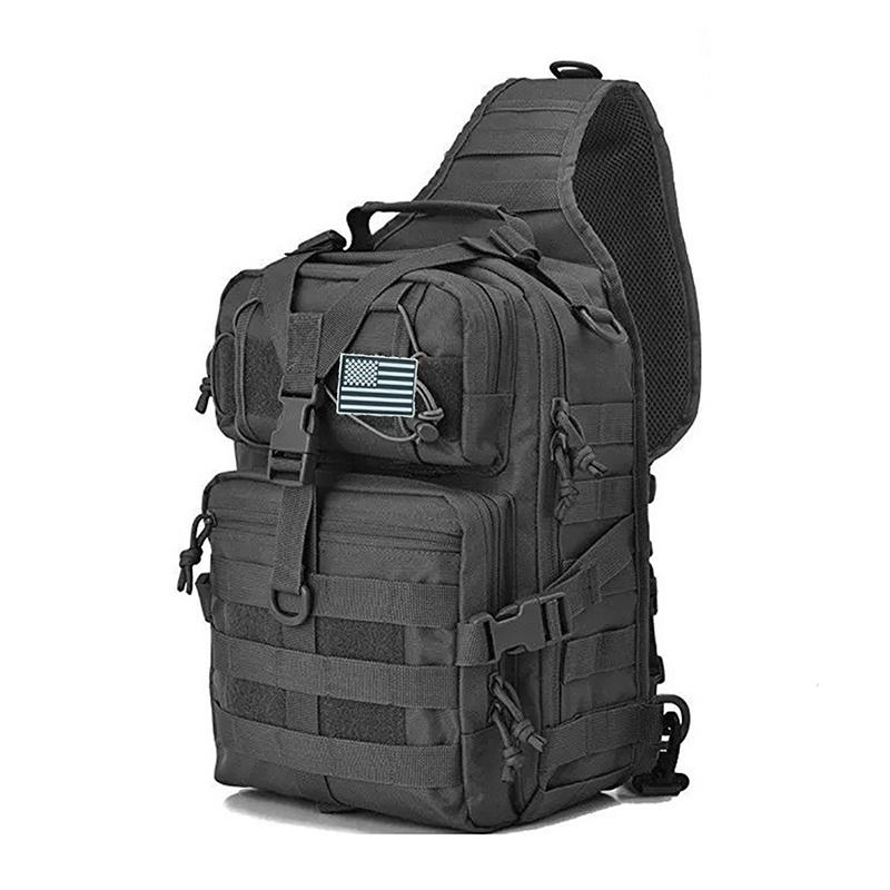 Mens Waterproof Chest Bag for Outdoor Hiking Camping Hunting Trekking Travelling