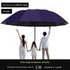 Twelve-Rib Extra-Large Dual-Purpose Manual Folding Umbrella for Men and Women, Business Sun Protection Sunshade Umbrella