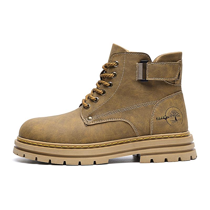 

Fashion Golden Sapling Men s Boots Classics Tooling Shoes Fashion Platform Footwear Leisure Ankle Boot Comfortable Work Retro Shoe Men 46 коричневый
