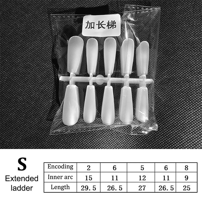 100Pcs Press On Nail Tips Full Cover Ultra-Thin False Nails Patches Gel Nails Extension System Clear Fake Nails Art Accessories