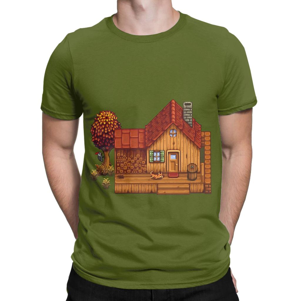 Stickers Stardew Valley Funny Graphic 100 Cotton TShirt Stardew Valley Tees Tops For Unisex